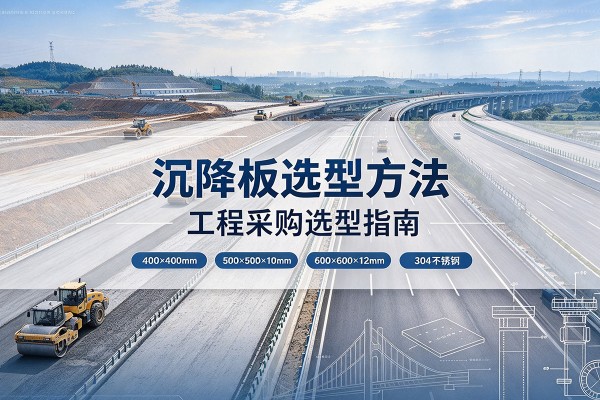 霍林郭勒沉降板选择方法