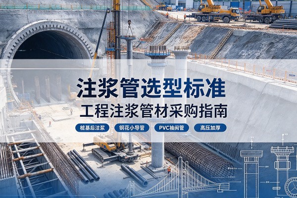 霍林郭勒注浆管选型标准
