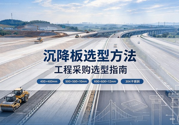 霍林郭勒沉降板选择方法